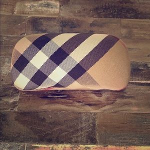 Burberry sunglasses case.
